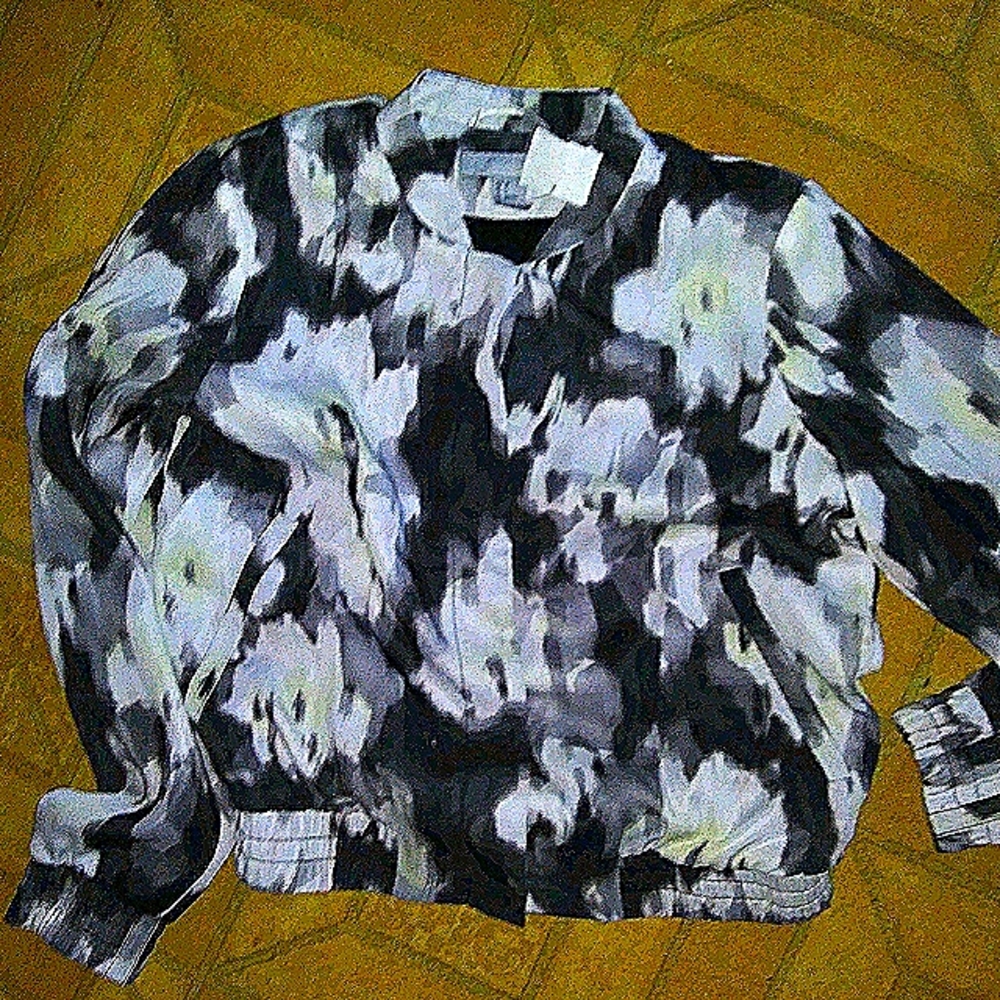 H&M  floral Bomber Y2k jacket NWT